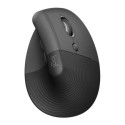 910-006473 Logitech Lift Vertical Ergonomic Wireless Mouse Graphite