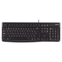 Logitech K120 Wired Keyboard Black Logitech K120 Wired Keyboard Black