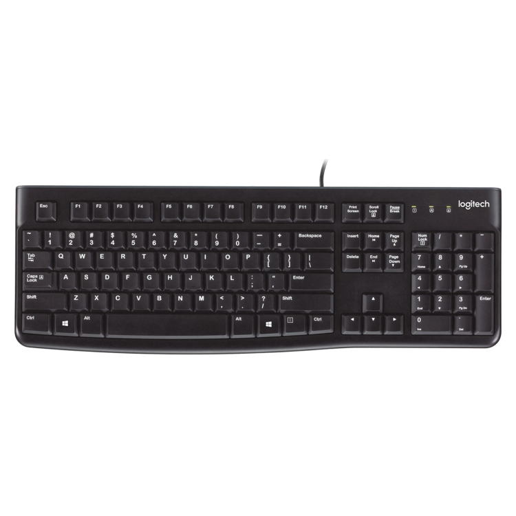 Logitech K120 Wired Keyboard Black
