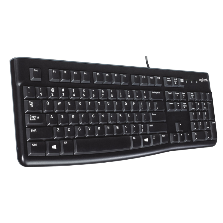 Logitech K120 Wired Keyboard Black