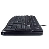 Logitech MK120 Wired Keyboard and Mouse Combo Black