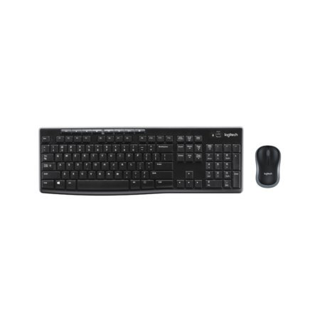 Combo Tastiera E Mouse Wireless Logitech MK270 - Layout Ebraico QWERTY, Nero - Foto 6