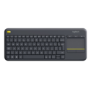 Logitech K400 Plus Wireless Touch Keyboard Black