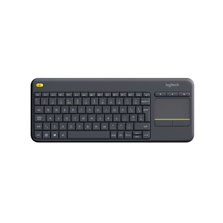 Logitech K400 Plus Wireless Touch Keyboard Black