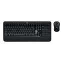 920-008805 Logitech Advanced Wireless Keyboard and Mouse Combo Black
