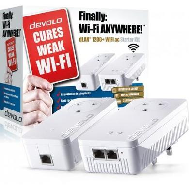 Devolo dLAN powerline 1200+ WiFi ac Starter Kit
