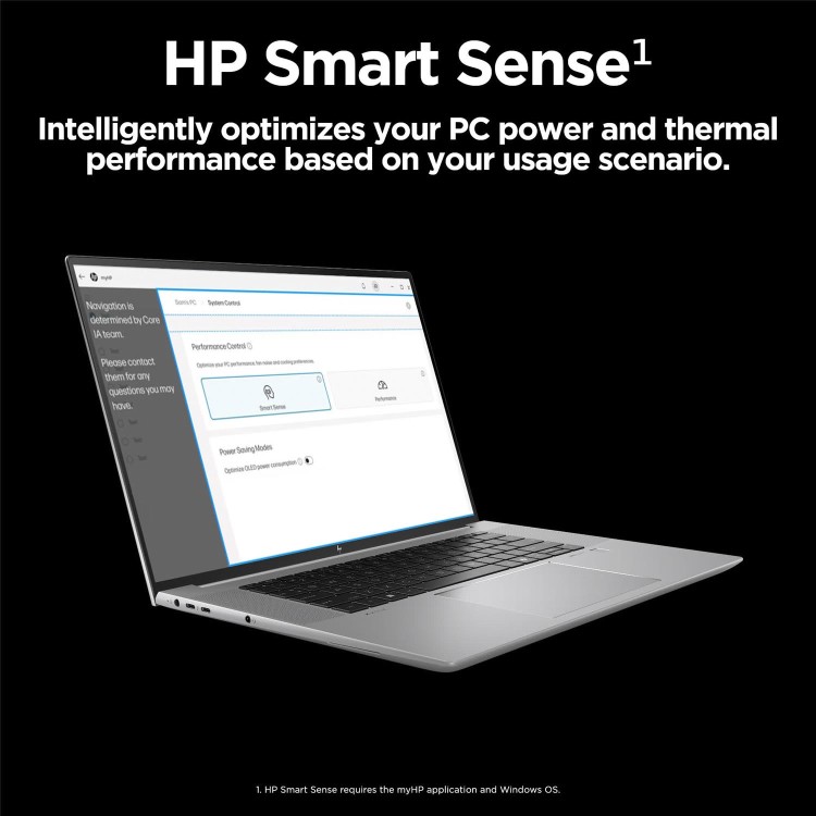 ZBook Studio 16 inch G11 Mobile Workstation PC  - Data Science, 16", Windows 11 Pro, Intel Core™ Ultra 7, 32GB RAM, 1TB SSD, RTX™ 2000 Ada, WQUXGA