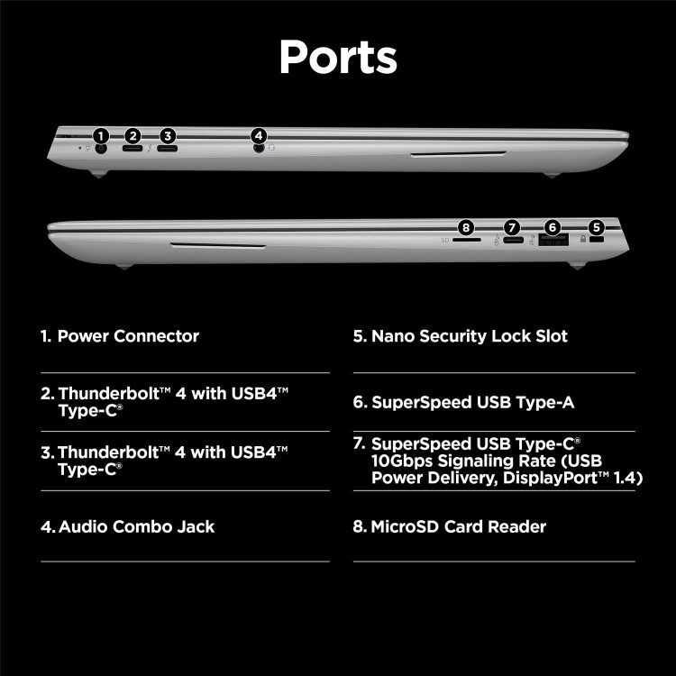 ZBook Studio 16 inch G11 Mobile Workstation PC  - Data Science, 16", Windows 11 Pro, Intel Core™ Ultra 7, 32GB RAM, 1TB SSD, NVIDIA GeForce RTX™ 4070, WQUXGA
