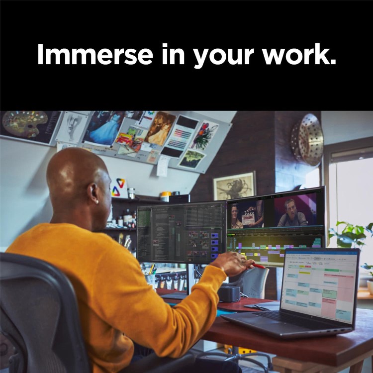 ZBook Fury 16 G11 Mobile Workstation PC, 16", Windows 11 Pro, Intel Core™ i7, 32GB RAM, 1TB SSD, RTX™ A1000, WUXGA