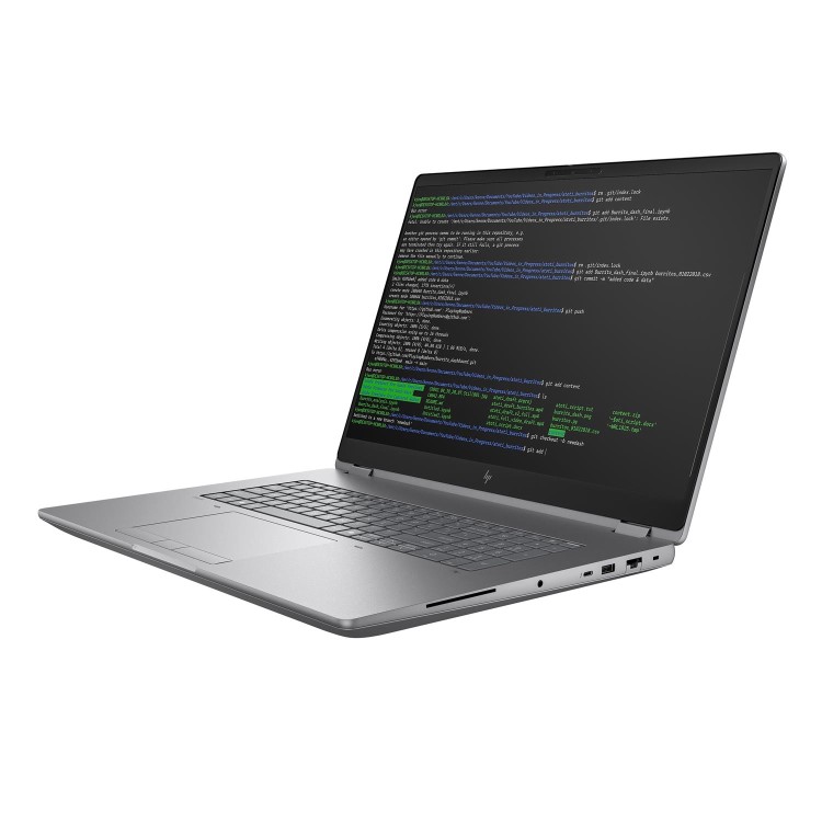 ZBook Fury G1i 18 inch Mobile Workstation PC  - Data Science, 18", Windows 11 Pro, Intel Core™ Ultra 7, 32GB RAM, 1TB SSD, NVIDIA RTX™ PRO 1000 Blackwell, WQXGA