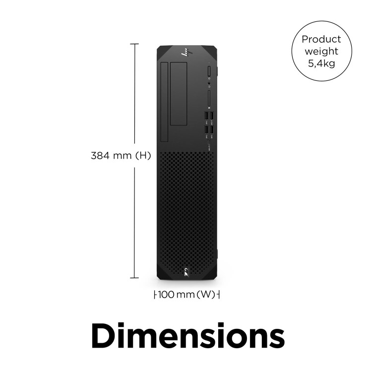 Hewlett Packard Z2 SFF BASE UNIT G9 FHFL GFX