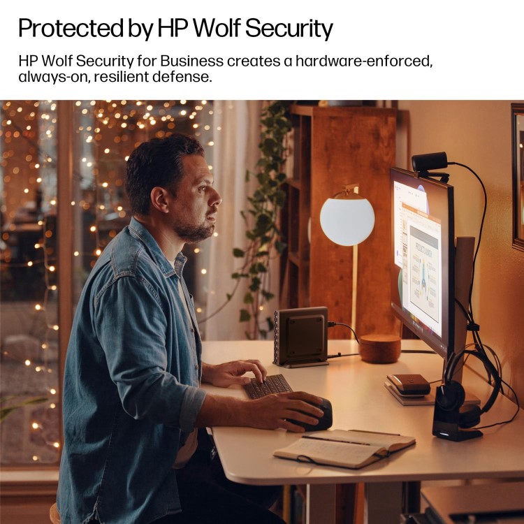 HP Elite Desk 8 G1a AI Ryzen 5 340 32GB RAM 1TB SSD Windows 11 Pro Desktop PC