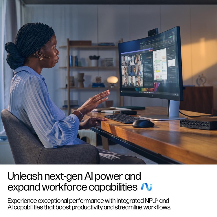 HP Elite Desk 8 G1a AI Ryzen 5 340 32GB RAM 1TB SSD Windows 11 Pro Desktop PC