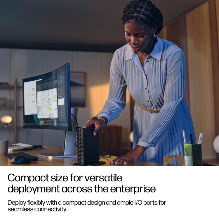 EliteDesk 8 Mini G1a Desktop Next Gen AI PC, Windows 11 Pro, AMD Ryzen™ AI 7, 32GB RAM, 1TB SSD