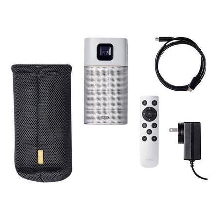BenQ GV1 Portable Wi-Fi and Bluetooth Speaker Projector with Battery