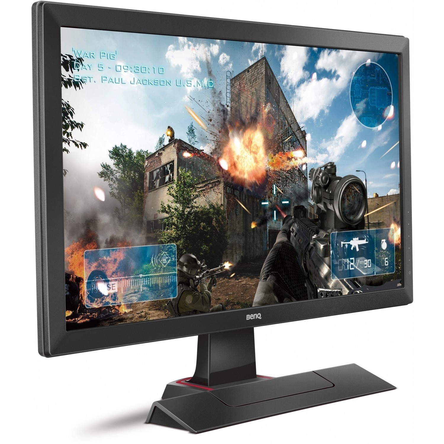 RL2455 BenQ ZOWIE 24 Console eSports Gaming LED 1080p HD Monitor 1ms Response Time for Ultra Fast Console Gaming 