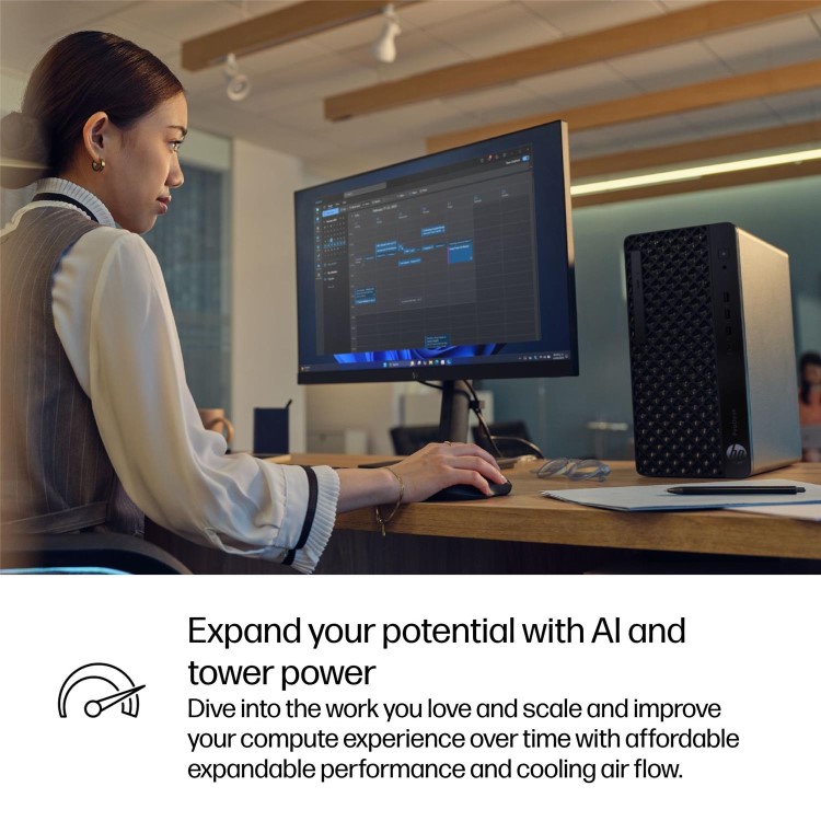 ProDesk 4 Tower G1i Desktop AI PC  Wolf Pro Security Edition, Windows 11 Pro, Intel Core™ Ultra 5, 16GB RAM, 512GB SSD