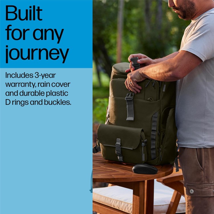 HP 15.6 Modular Laptop Backpack