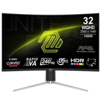 Refurbished MSI MAG 325CQRXF E2 32" VA WQHD 240Hz 0.5ms Curved Gaming Monitor Refurbished MSI MAG 325CQRXF E2 32" VA WQHD 240Hz 0.5ms Curved Gaming Monitor