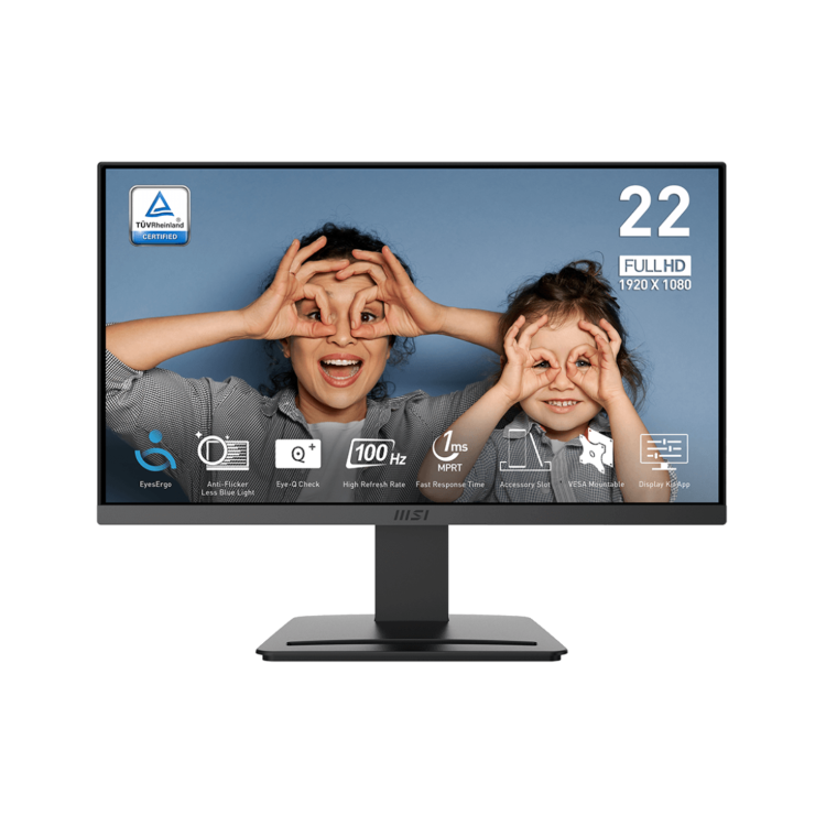 MSI PRO MP223 E2 22" VA Full HD 100Hz Monitor