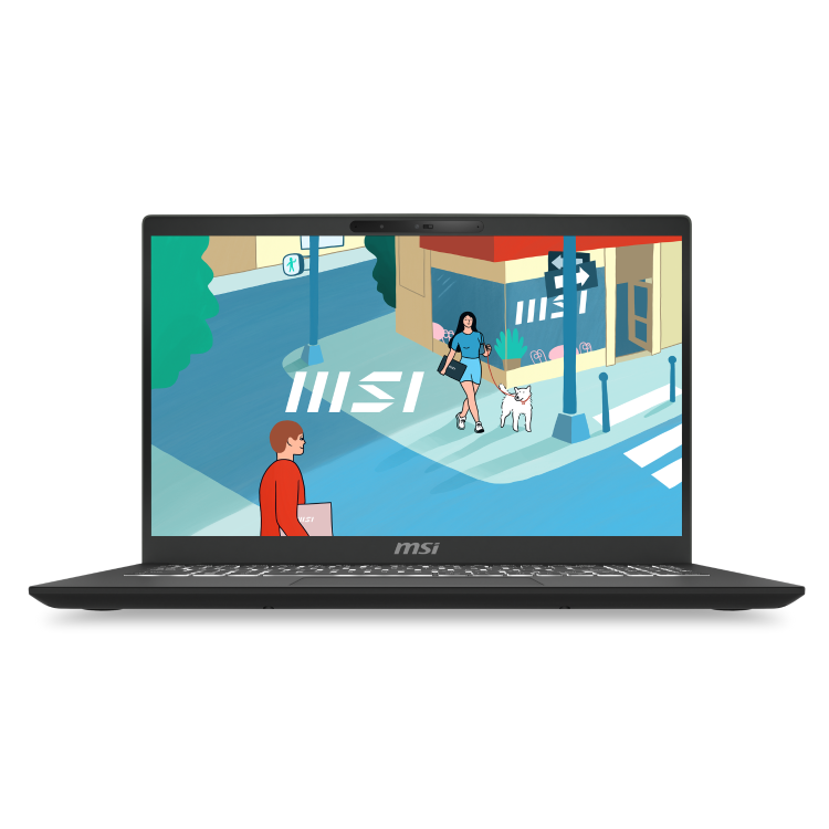 Refurbished MSI Modern 15 Intel Core i7 16GB RAM 512GB SSD 15.6 Inch Windows 11 Laptop