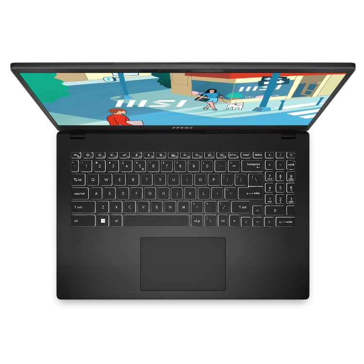 Refurbished MSI Modern 15 Intel Core i7 16GB RAM 512GB SSD 15.6 Inch Windows 11 Laptop