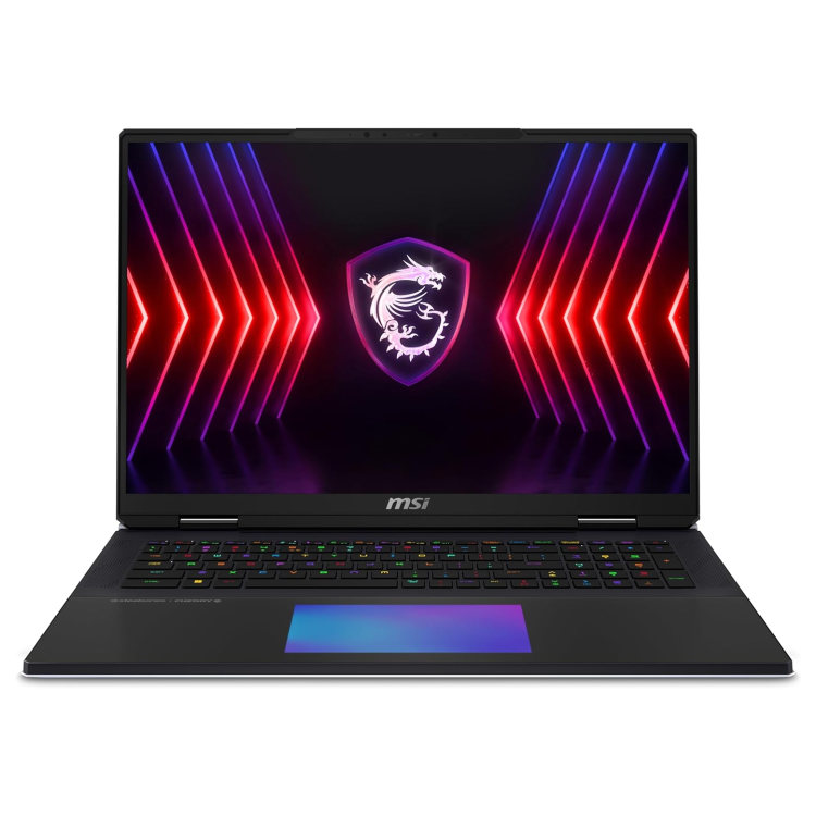MSI Titan 18 Intel Core i9 16GB RAM 2TB SSD RTX 4090 120Hz 18 Inch UHD+ Windows 11 Gaming Laptop