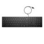 HP Desktop 320K Full Size Wired Membrane Keyboard