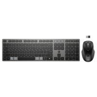 HP 725 Multi-Device Rechargeable Wireless Keyboard and Mouse Combo HP 725 Multi-Device Rechargeable Wireless Keyboard and Mouse Combo