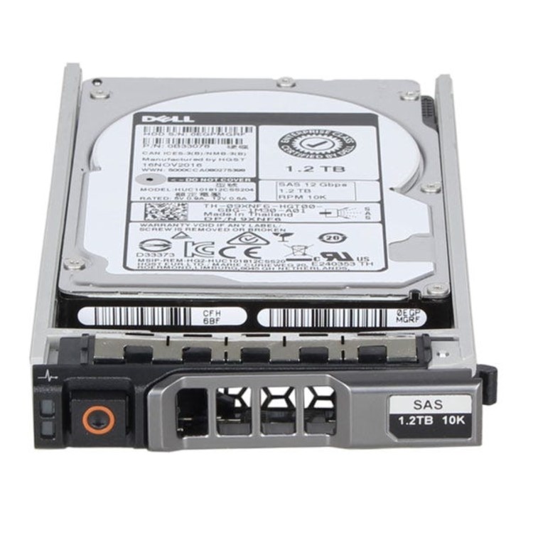 Dell 9XNF6 1.2TB 10000RPM SAS-12GBP S 512N 2.5Inch Hot Swap Hard Drive