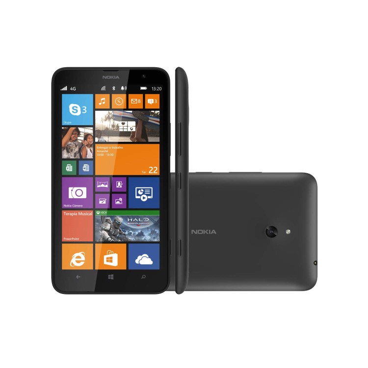 Nokia Lumia 1320 Black Sim Free Mobile Phone