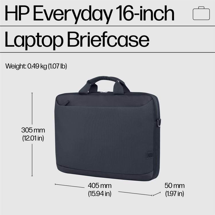 HP Everyday 16 Inch Briefcase Laptop Bag