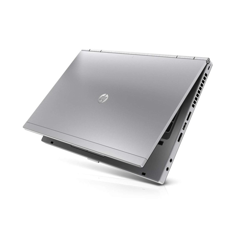 A2 Refurbished HP Elitebook 8460p Intel Core i5-2520M 4GB 250GB DVDRW 14 Inch Windows 7 Home Premium Laptop - Silver