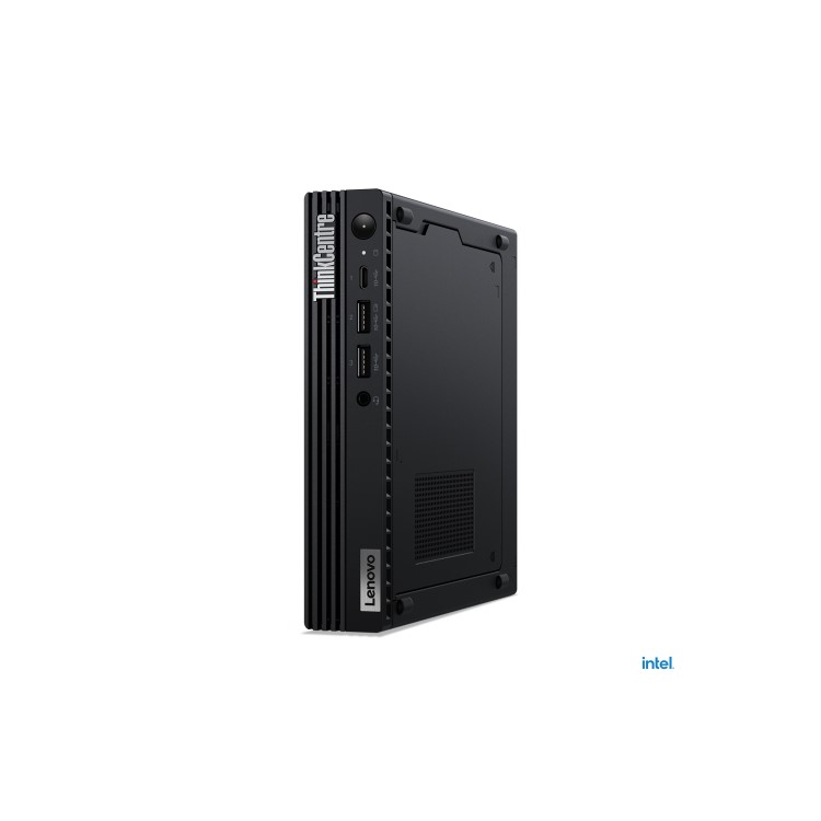 Refurbished Lenovo ThinkCentre M90q Gen 3 Core i5-12500 16GB 256GB Windows 11 Professional Mini PC - Black