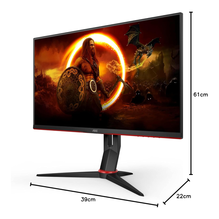 Refurbished AOC Gaming 27G2SP 27" IPS FHD 165Hz 1ms FreeSync Gaming Monitor