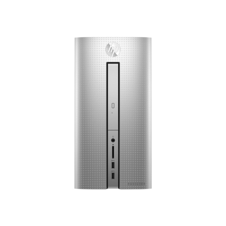 Refurbished HP Pavilion 570-p552na Core i5-7400 8GB 1TB + 128GB SSD Windows 10 Desktop PC in Silver