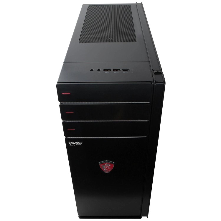 Refurbished MSI Codex 3 Core i5 7400 8GB 1TB DVD-RW GeForce GTX 1060 Windows 10 Gaming Desktop PC