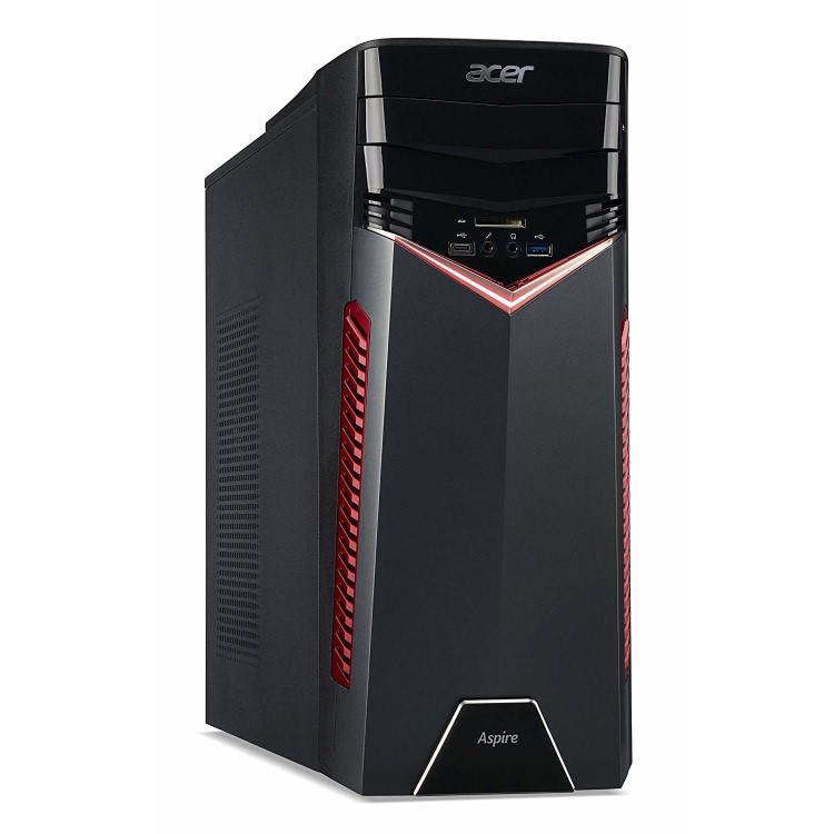 Refurbished Acer Aspire GX-781 Core i3-7100 8GB 1TB GeForce GTX 1050 Windows 10 Gaming Desktop