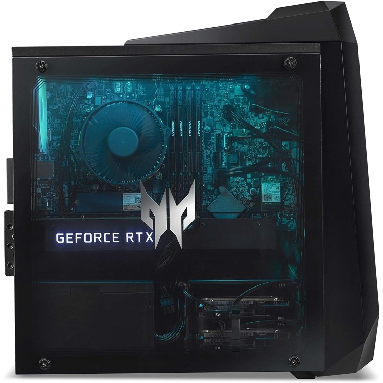 Refurbished Acer Predator Orion 3000 Core i7-10700 16GB 1TB & 512GB RTX 3060Ti Windows 11 Gaming Desktop