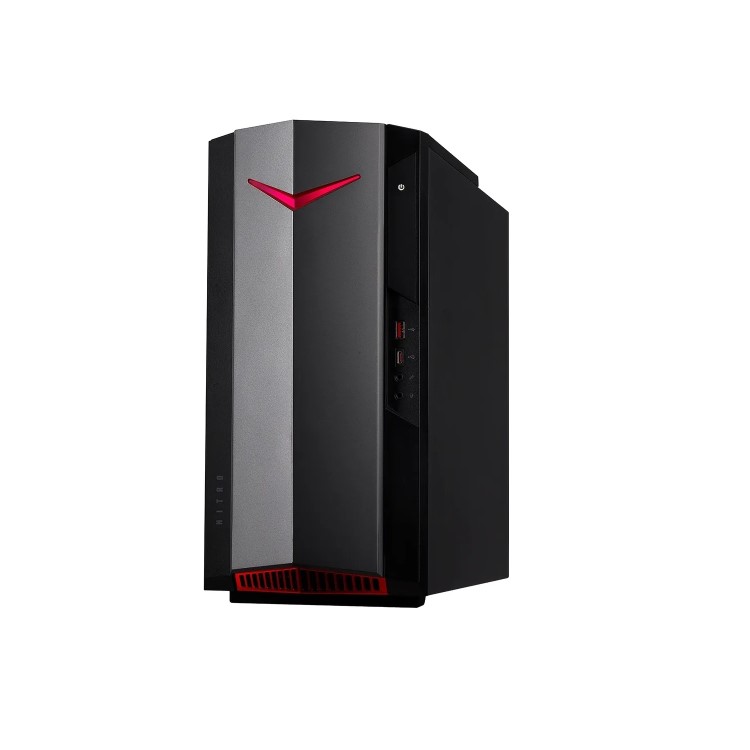 Refurbished Acer Nitro N50-620 Core i5-11400F 8GB 1TB & 256GB GTX 1650 Windows 11 Gaming Desktop