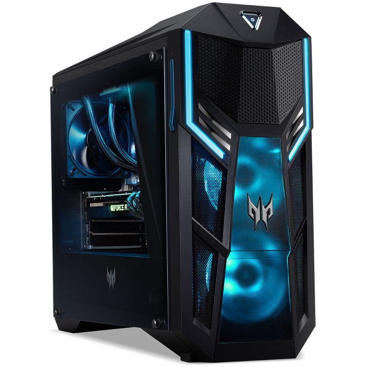 Refurbished Acer Predator Orion 5000 PO5-625s Core i7-11700K 16GB 2TB & 512GB SSD RTX 3070 Windows 11 Gaming Desktop