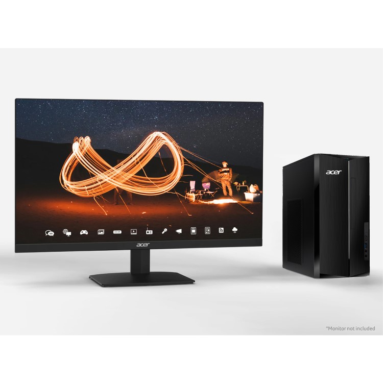 Acer Aspire TC-1760 Intel Core i7-12700 8GB 2TB HDD Windows 11 Home Desktop PC