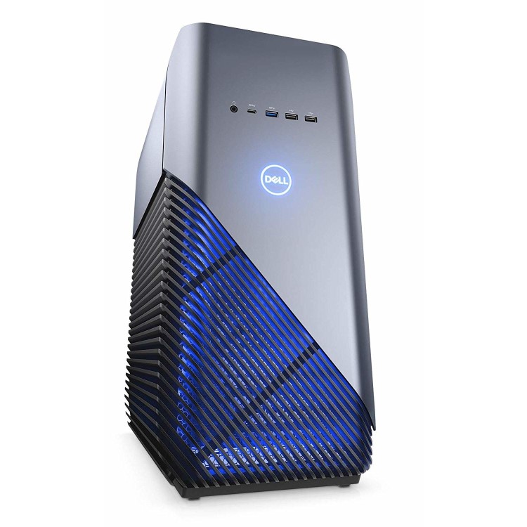 Refurbished Dell Inspiron 5680 Core i3-8100 8GB 1TB GTX 1050 Windows 10 Gaming Desktop in Recon Blue