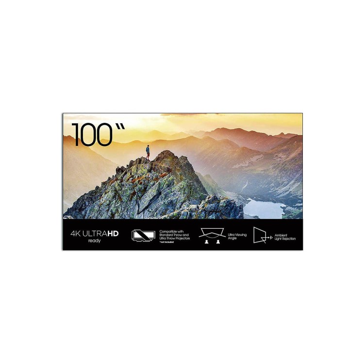 Refurbished Hisense LTS100AKA 100 inch Laser TV Projector Screen