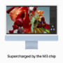 Apple iMac 2023 M3 8GB 256GB SSD 24 Inch 4.5K All-in-One - Blue