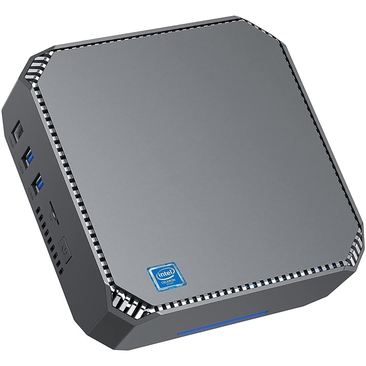 Refurbished NiPoGi Mini PC Intel Celeron J3455 4GB RAM 64GB SSD Windows 10 Pro Desktop PC