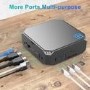 Refurbished NiPoGi Mini PC Intel Celeron J3455 4GB RAM 64GB SSD Windows 10 Pro Desktop PC