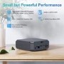 Refurbished NiPoGi Mini PC Intel Celeron J3455 4GB RAM 64GB SSD Windows 10 Pro Desktop PC