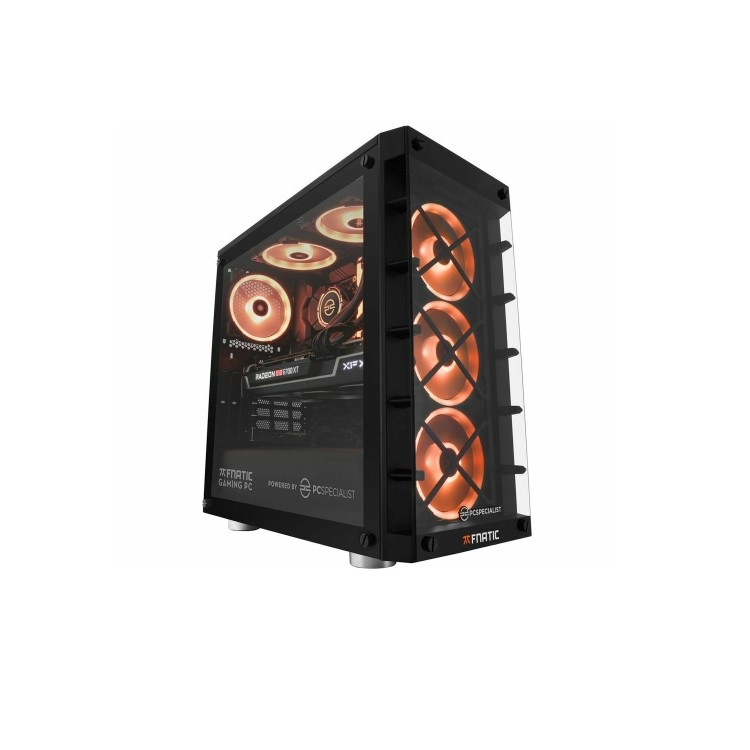 Refurbished PC Specialist Official Fnatic AMD Ryzen 5 5600X 16GB 2TB & 500GB RX 6700 XT Windows 11 Gaming Desktop