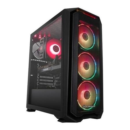 Refurbished PC Specialist Tornado A5X AMD Ryzen 5 5600X 16GB 2TB & 512GB RX 6600 XT Windows 11 Gaming Desktop